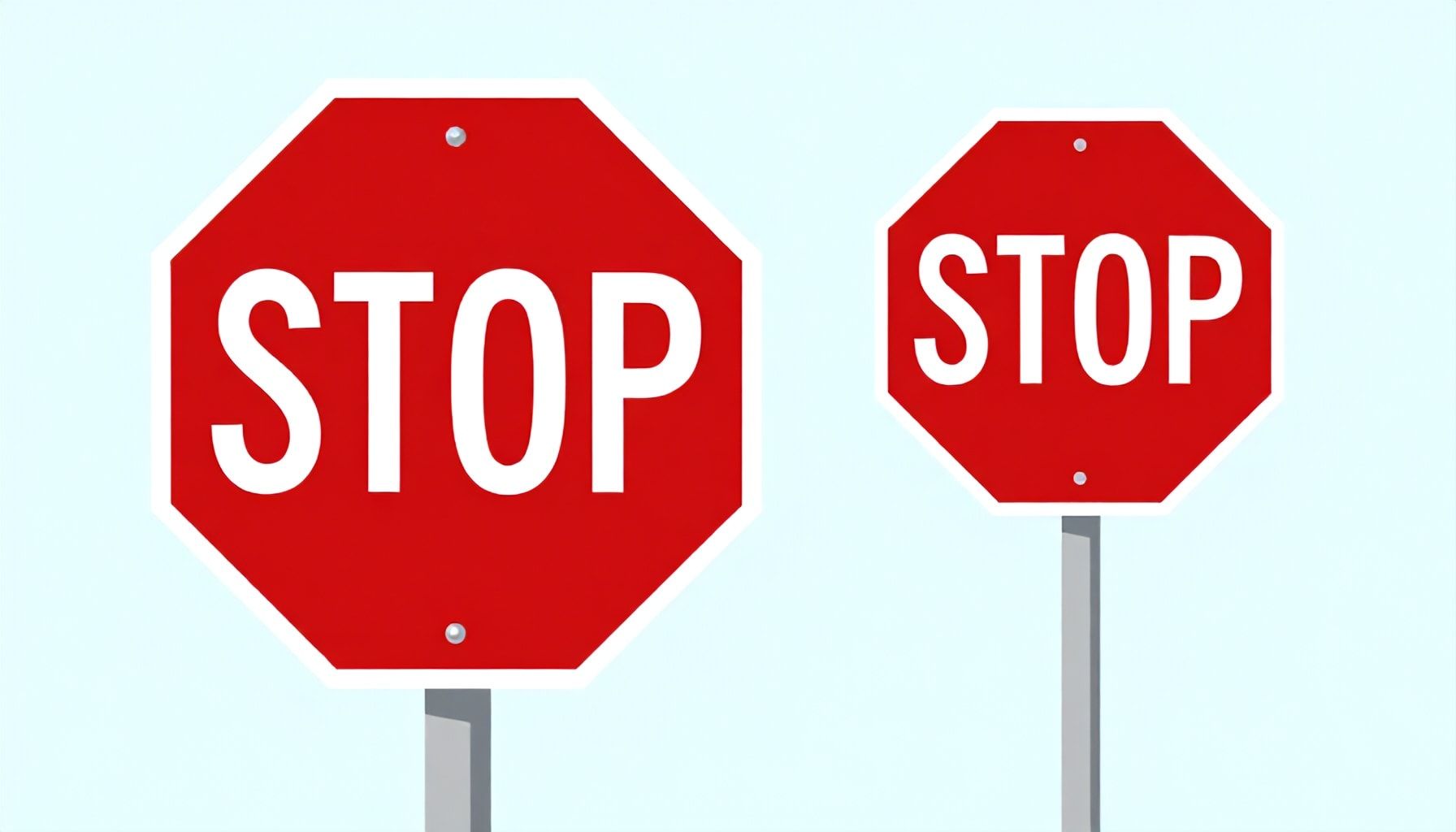 Le panneau stop : un guide complet pour une conduite sûre 2 Pourquoi l'arrêt complet est essentiel à chaque panneau stop