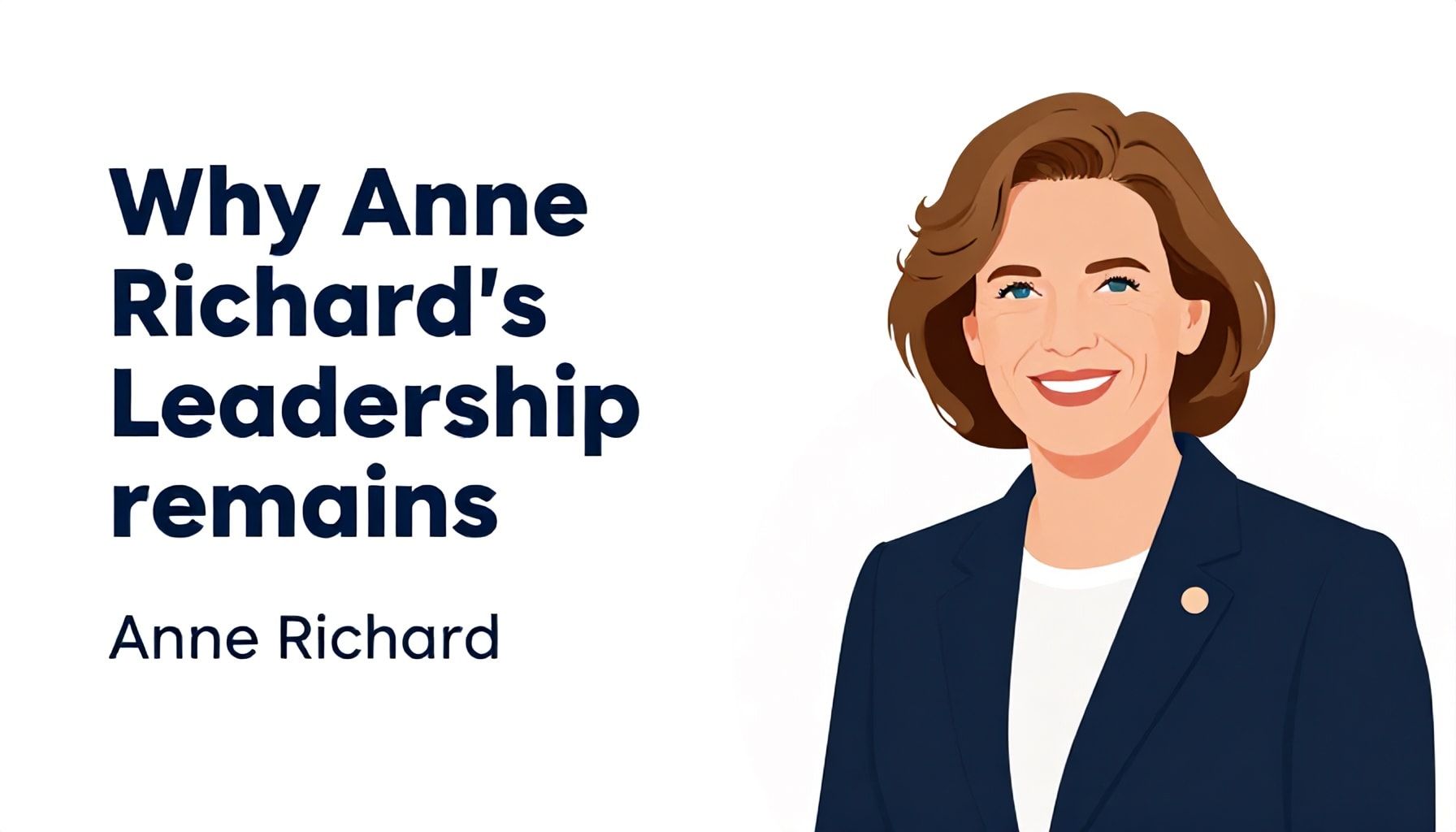 Pourquoi le leadership d'Anne Richard reste inspirant
