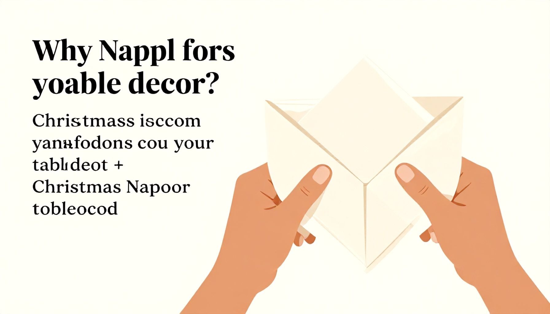 Créez des serviettes pliées élégantes pour Noël 4 Pourquoi le pliage de serviette transforme votre décoration de table