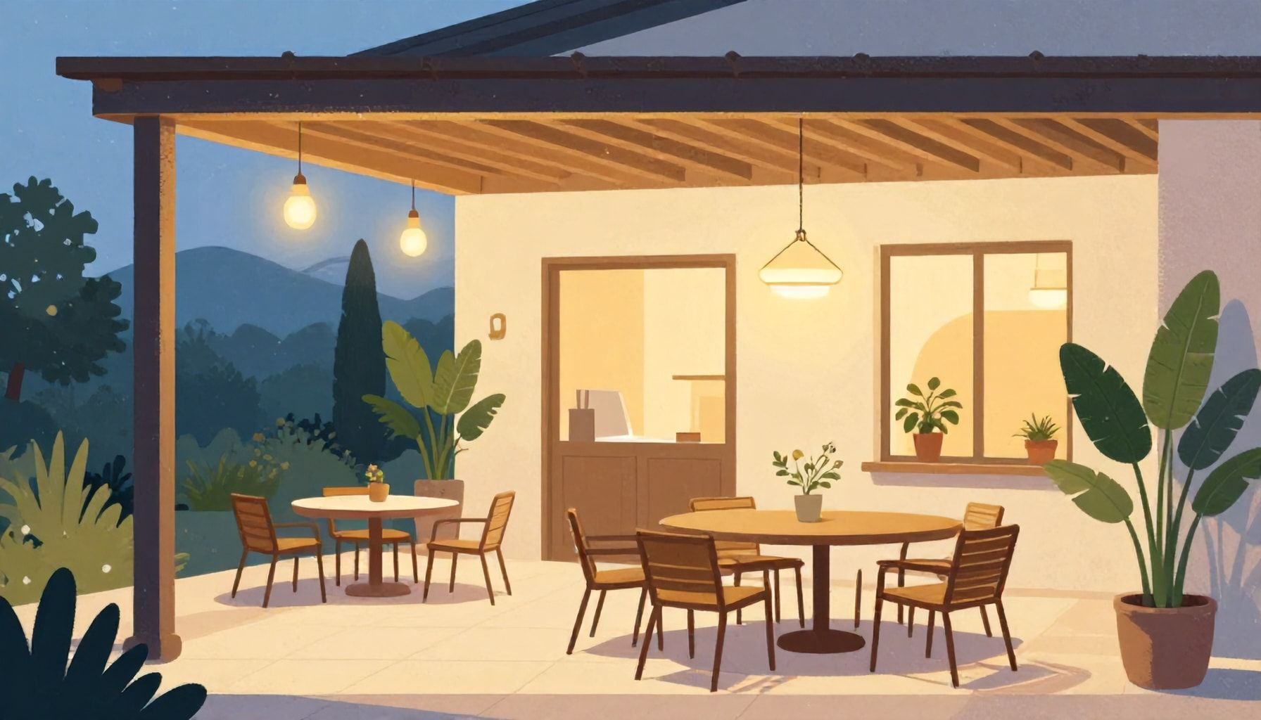 Créez un patio accueillant et fonctionnel 4 Pourquoi l'éclairage est crucial dans un patio accueillant