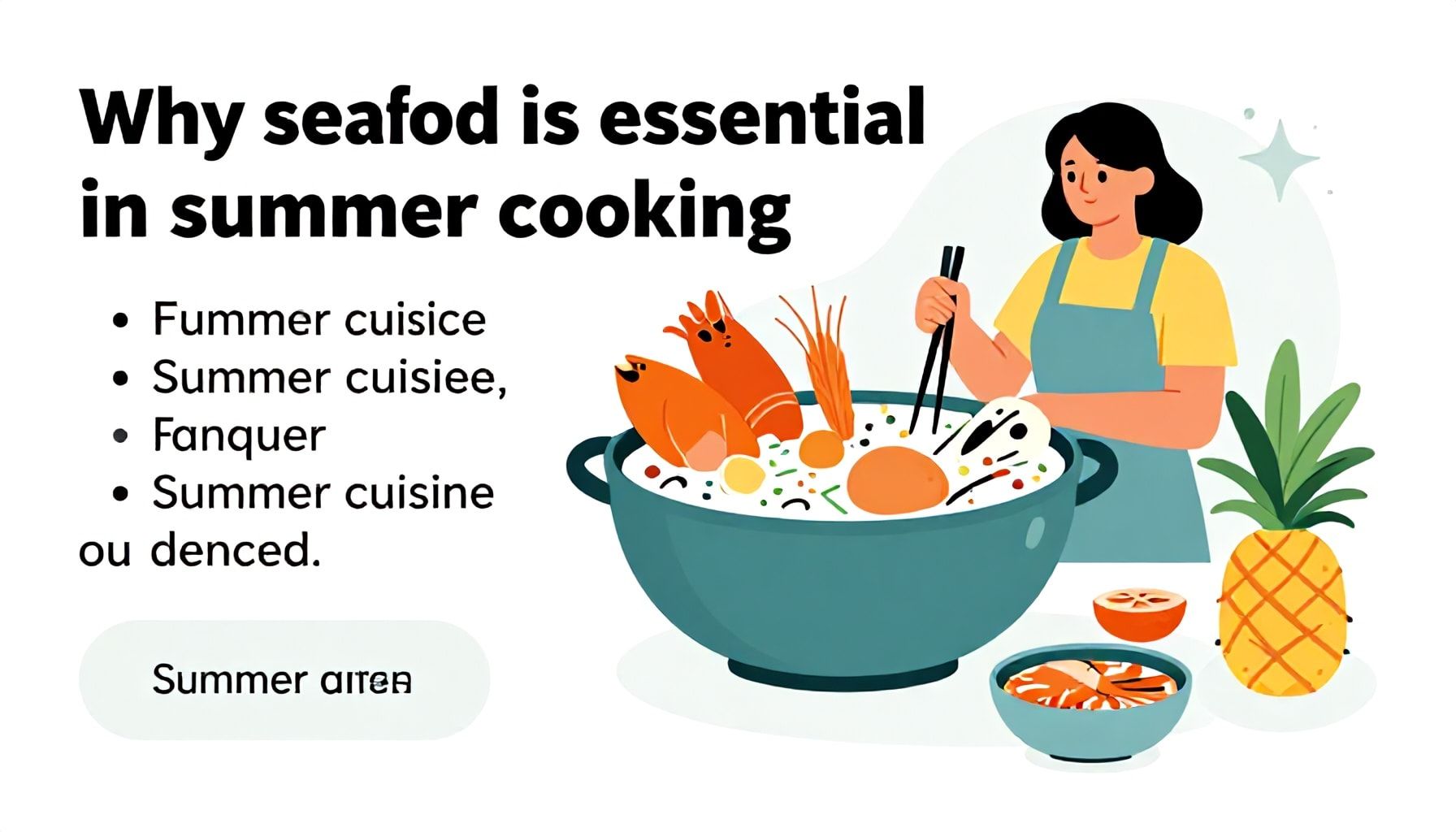 Découvrez les délices de la cuisine d'été 3 Pourquoi les fruits de mer sont indispensables en cuisine d'été