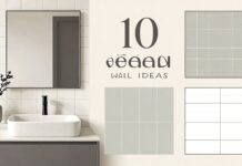 Carrelage mural salle de bain : 10 idées durables et faciles à entretenir
