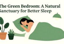 La chambre verte : un havre de paix pour mieux dormir naturellement
