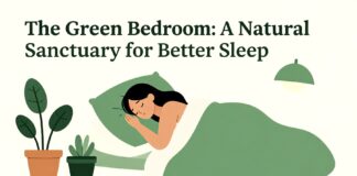 La chambre verte : un havre de paix pour mieux dormir naturellement