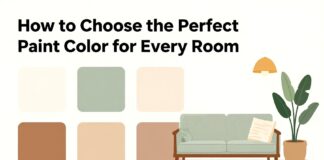 Comment choisir la couleur de peinture parfaite pour chaque pièce