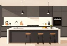 Cuisine avec îlot central : 7 astuces pour optimiser espace et convivialité Cuisine avec îlot central : 7 astuces pour optimiser espace et convivialité