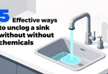 Évier bouché ? 5 méthodes efficaces pour le déboucher sans produit chimique Home
