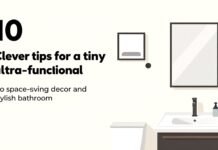10 astuces pour un WC petit mais ultra-fonctionnel et élégant