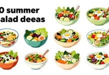 10 idées de salades estivales fraîches, rapides et gourmandes