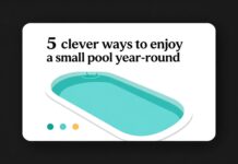 Petite piscine : 5 solutions malines pour en profiter toute l’année