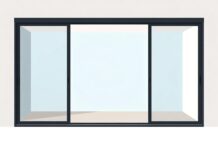 Porte verrière coulissante : gain de lumière et espace optimisé