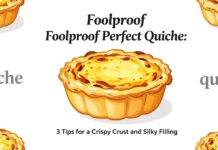 Quiche parfaite à tous les coups : 3 astuces pour une croûte croustillante et une garniture onctueuse