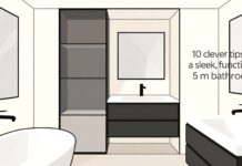10 astuces pour une salle de bain moderne et fonctionnelle en 5 m²